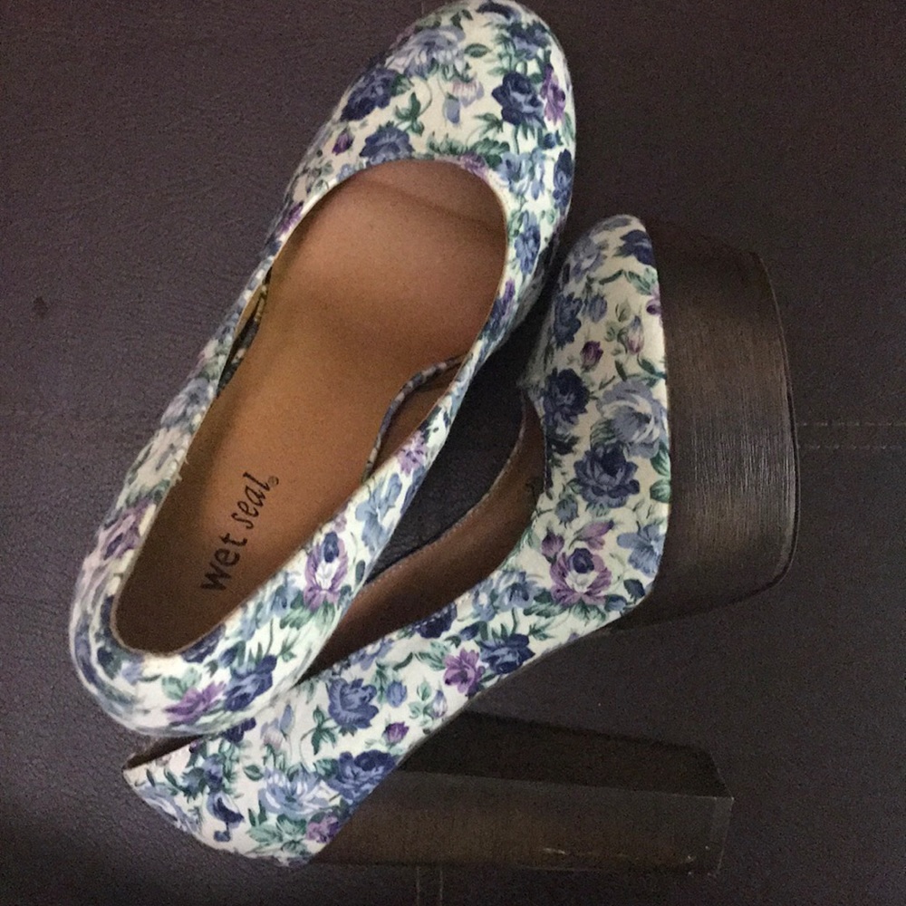 Floral Heels